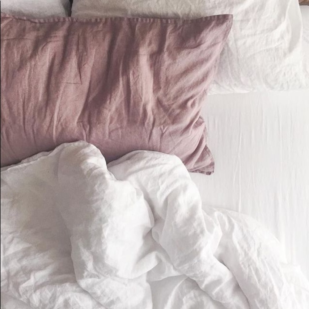 White French Linen Duvet Cover & Top Sheet Set NWT Cal King size NEW by Primary - Picture 3 of 10